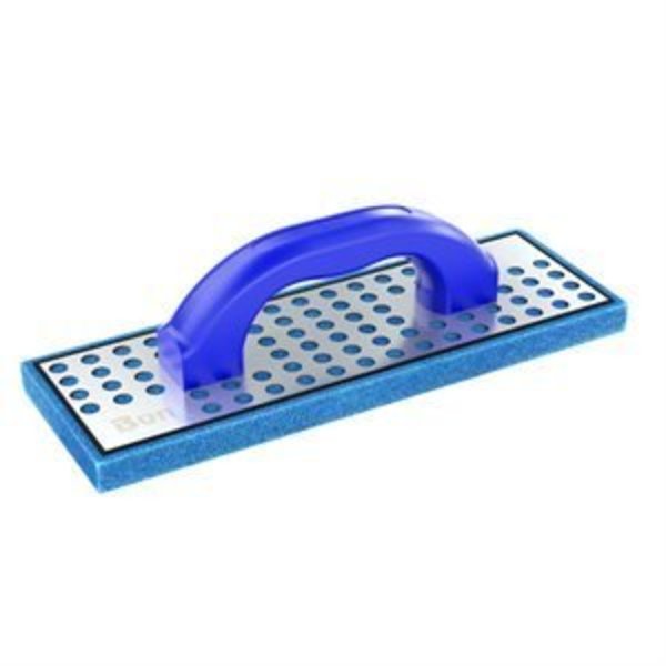 Bon Tool Blue Foam Float, 4" X 12" X 3/4" Plastic Handle 83-108